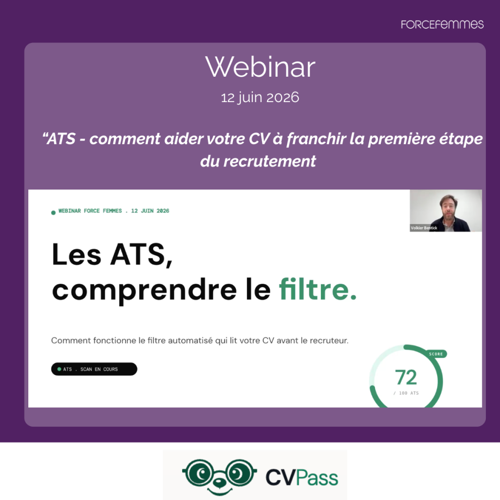 Webinaire « ATS : comment aider votre CV à franchir la première étape du recrutement »